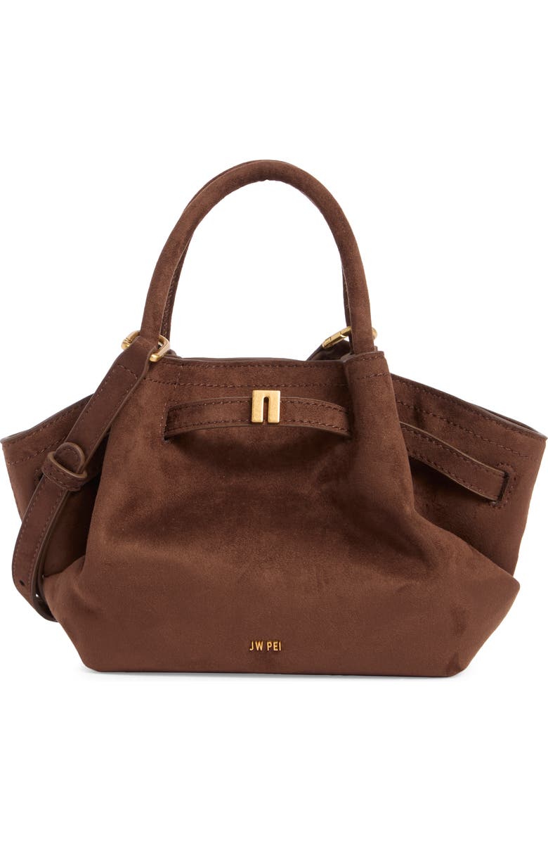 JW PEI Hana Mini Tote, Main, color, Mocha Brown
