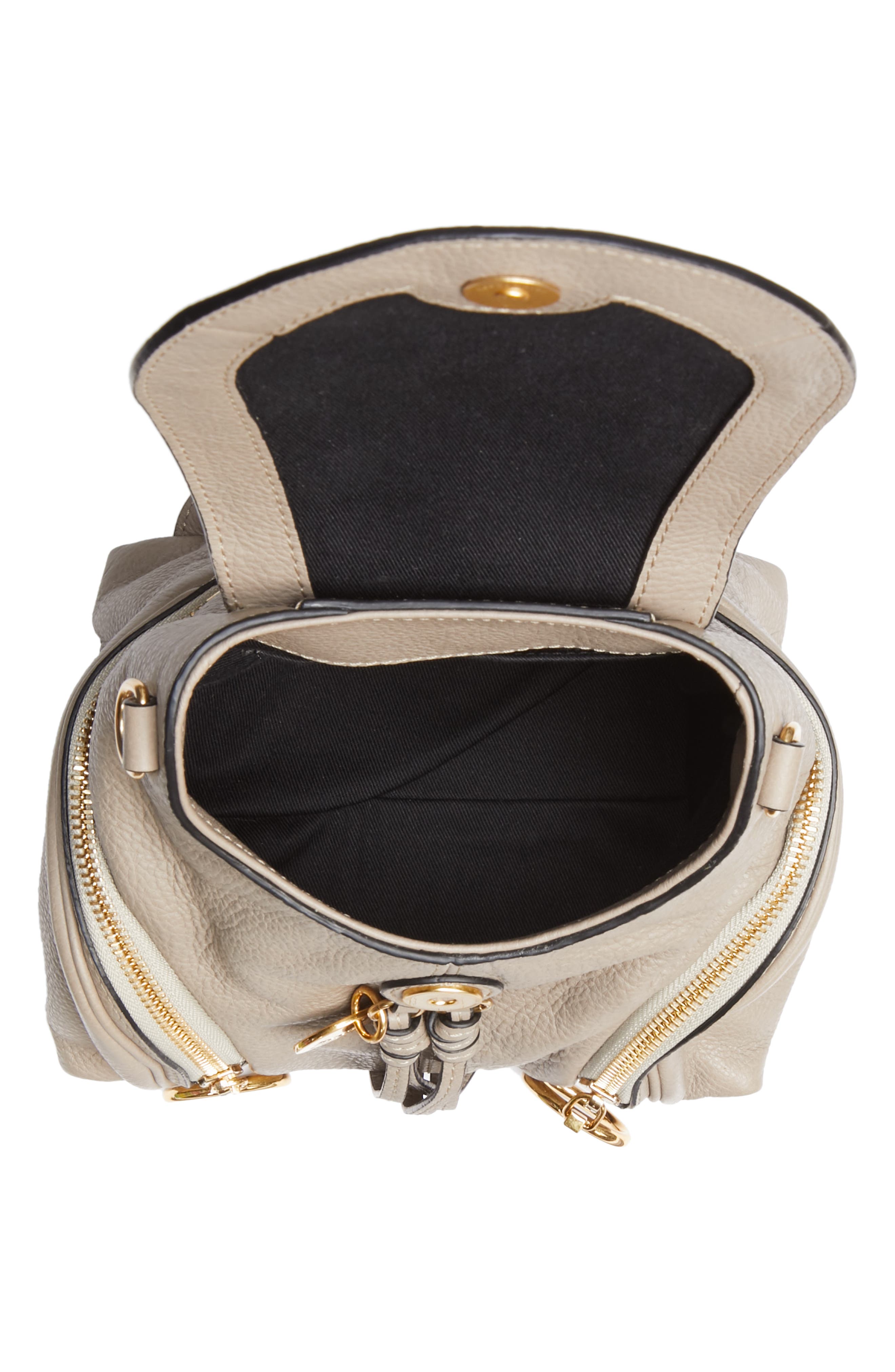 See by Chloé Small Olga Leather Backpack, Alternate, color, 