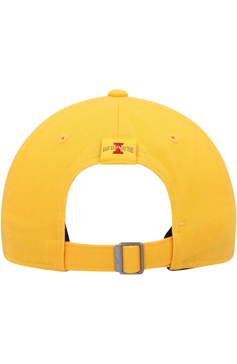 Nike Men's Nike Gold Iowa State Cyclones Heritage86 Arch Performance Adjustable Hat, Alternate, color, 