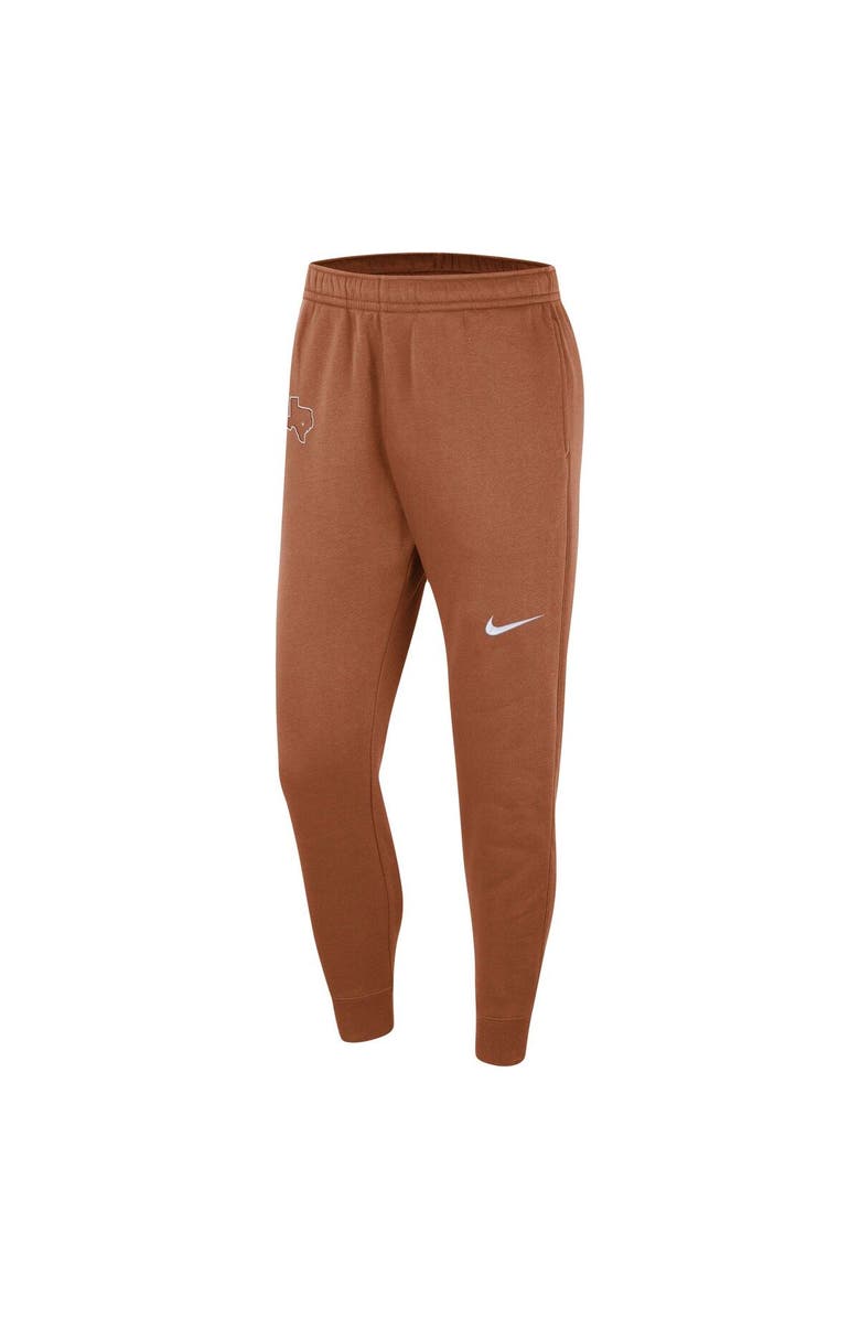 Nike Men's Nike Burnt Orange Texas Longhorns Club Fleece Pants, Alternate, color,