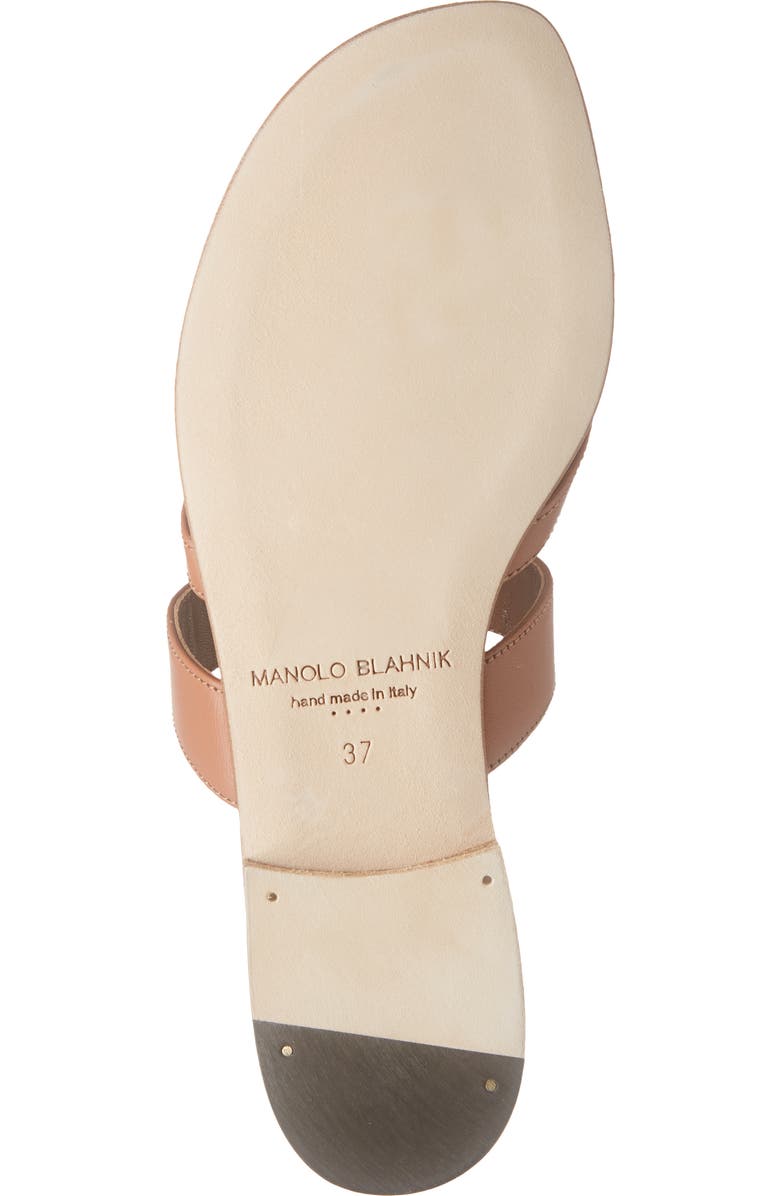 Manolo Blahnik Susa Toe Loop Sandal, Alternate, color,