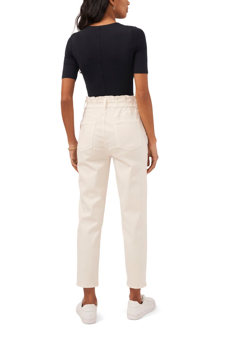Paperbag Pants, Alternate, color, TOASTED IVORY