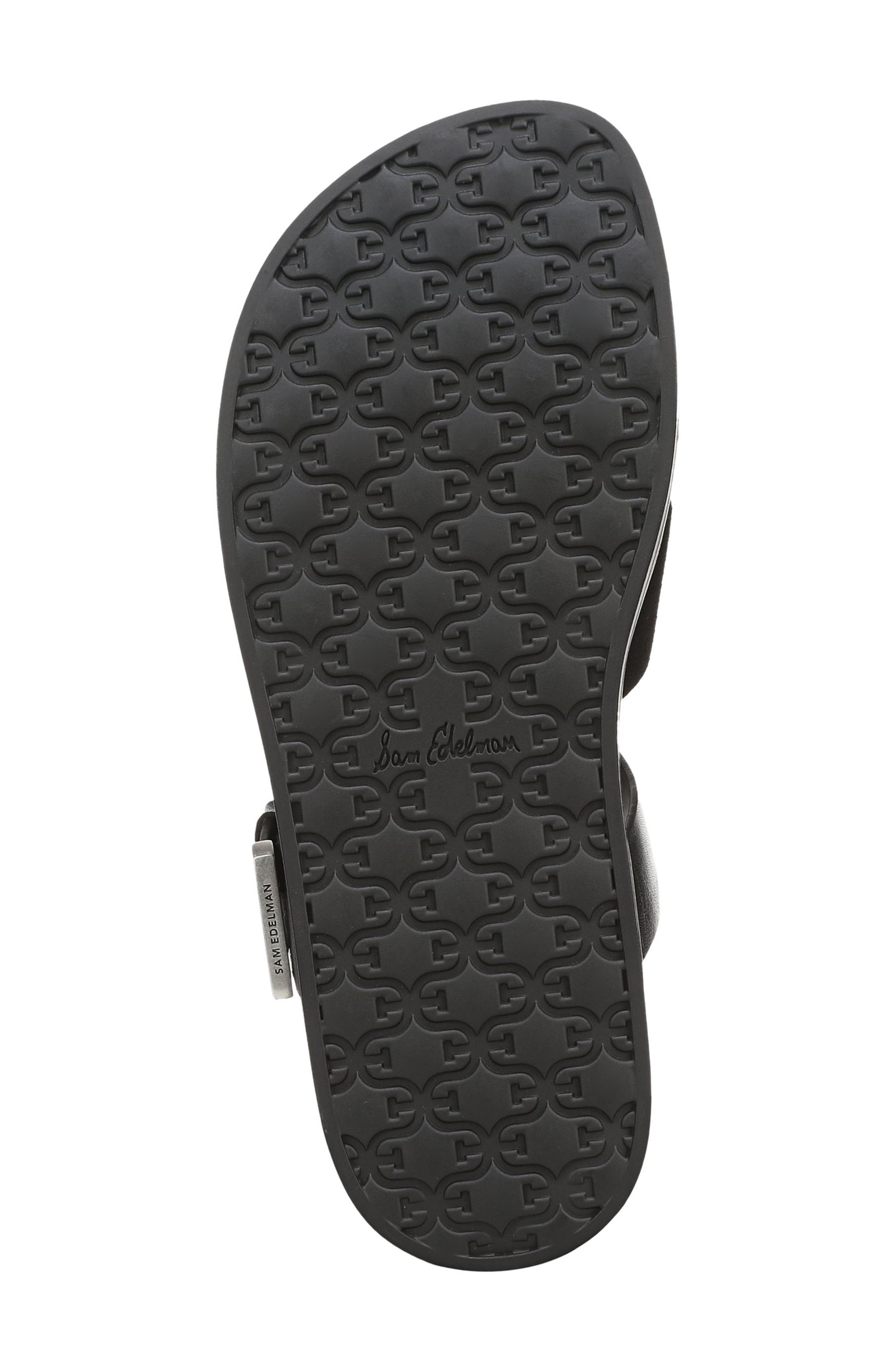 Sam Edelman Lucy Buckle Strap Sandal, Alternate, color, Black