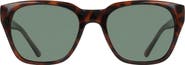 Cole Haan 54mm Modified Rectangular Sunglasses