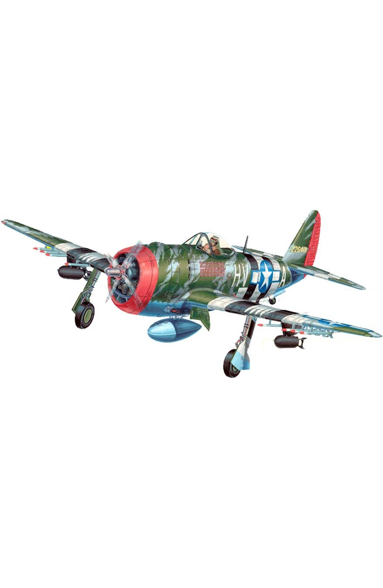 Guillow's P47D Thunderbolt Model Kit, Alternate, color, Multicolored