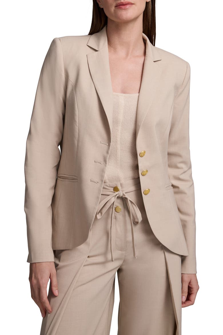 Milan Juliette Blazer, Main, color, CHAMOIS