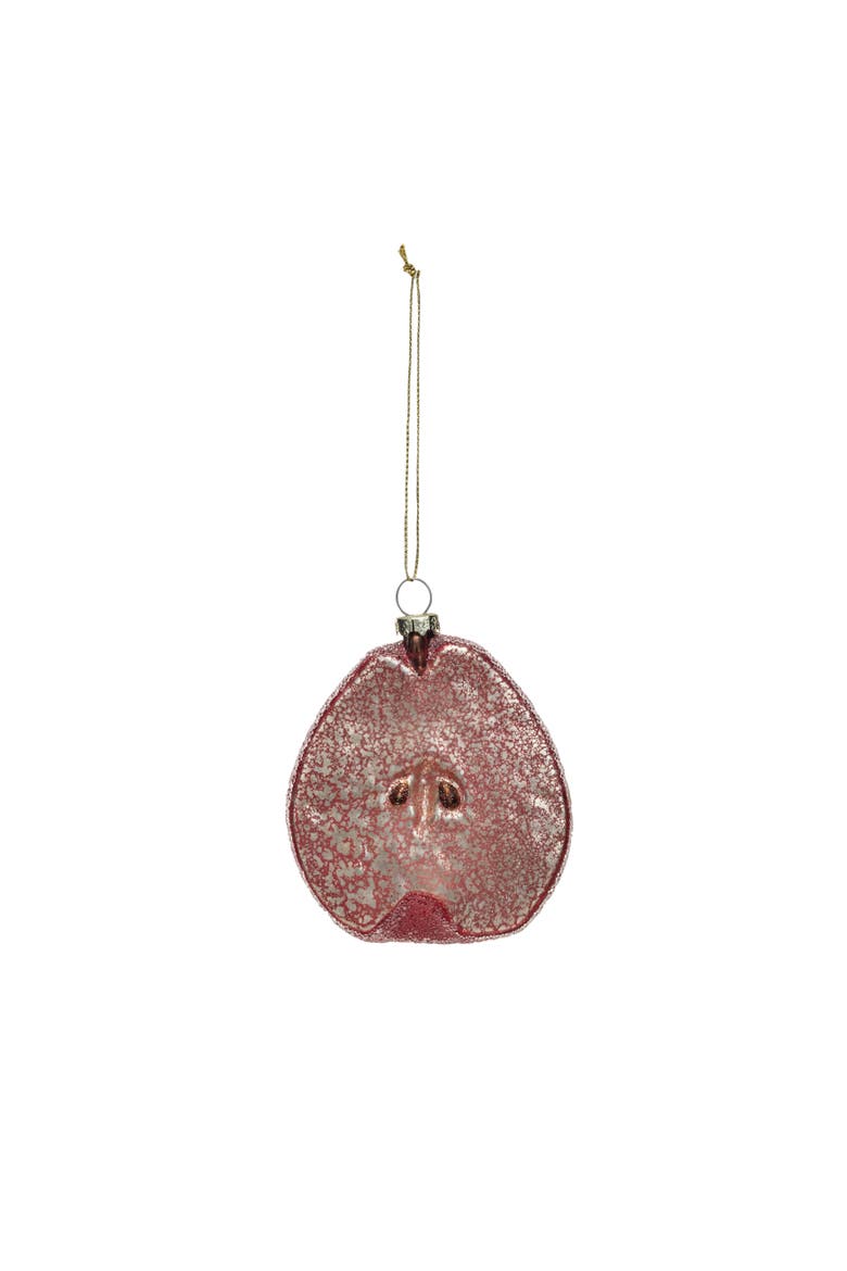 Mercury Glass Pear Ornament, Multicolor, Main, color, Multicolor