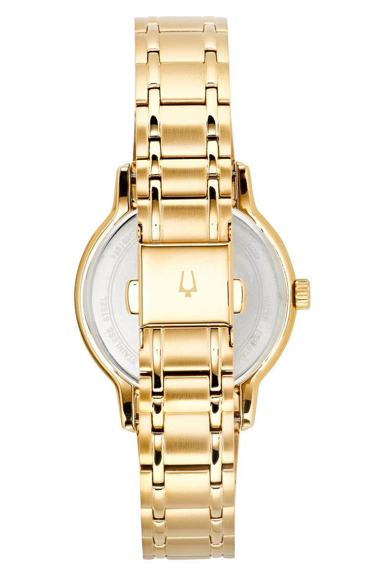 Classic Diamond Dial Bracelet Watch, 32mm, Alternate, color, GOLD