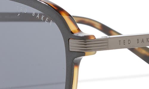 TED BAKER TED BAKER LONDON 59MM FULL RIM POLARIZED AVIATOR SUNGLASSES