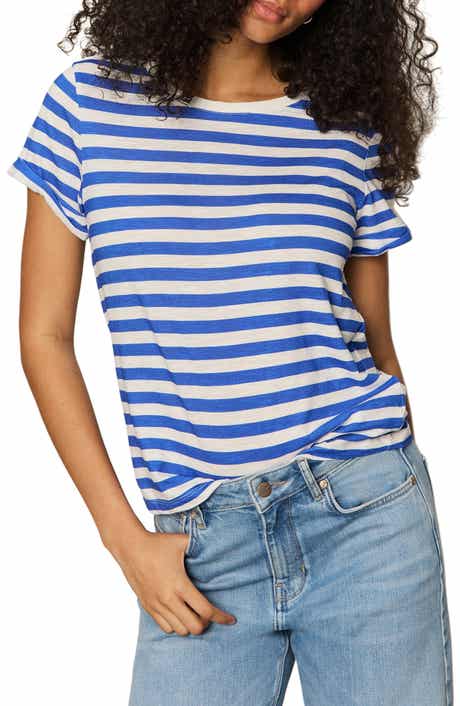 Sanctuary Abstract Print Cotton Blend T-Shirt