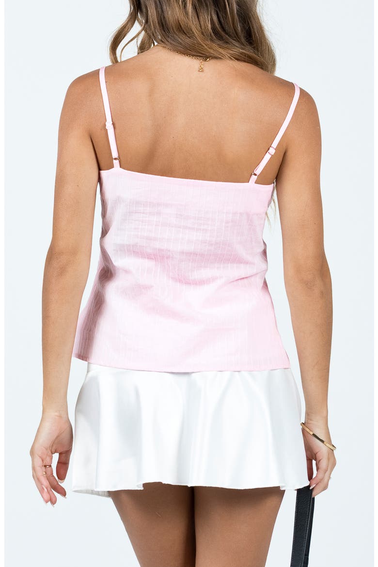 Lunya Lace Trim Camisole, Alternate, color, PINK