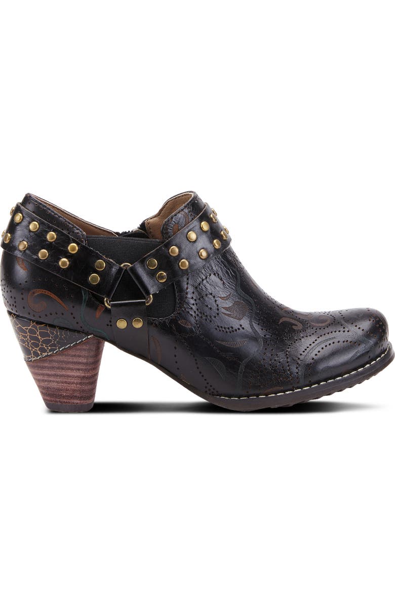 L'Artiste by Spring Step L'Artiste Kacielou Bootie, Alternate, color, Black