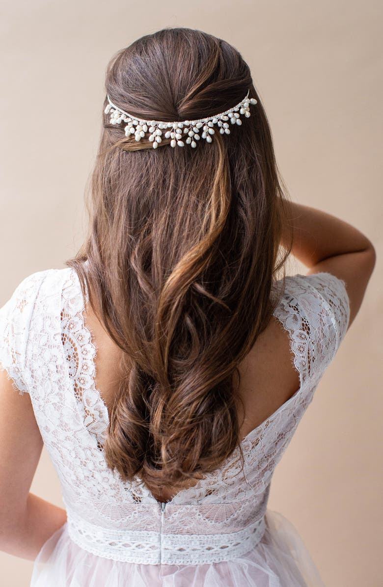 Brides & Hairpins Xylia Crown Headband, Alternate, color,