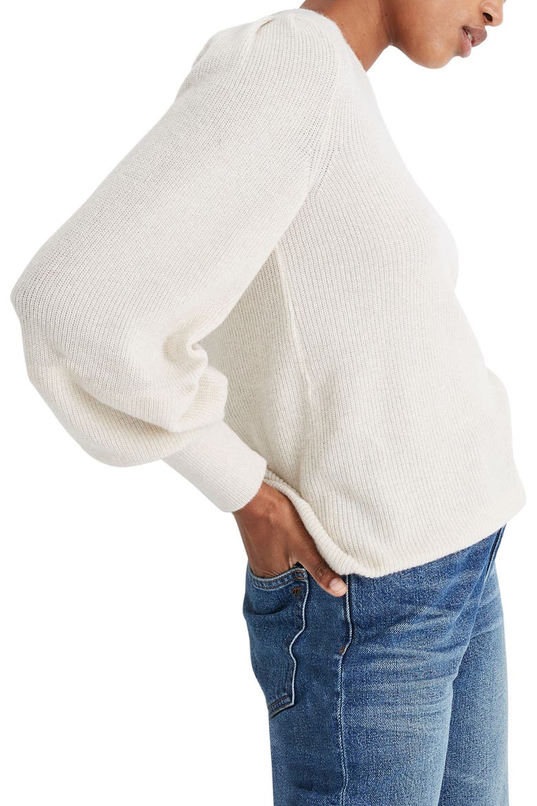 Baybrook Pullover Sweater, Alternate, color, HEATHER CEMENT