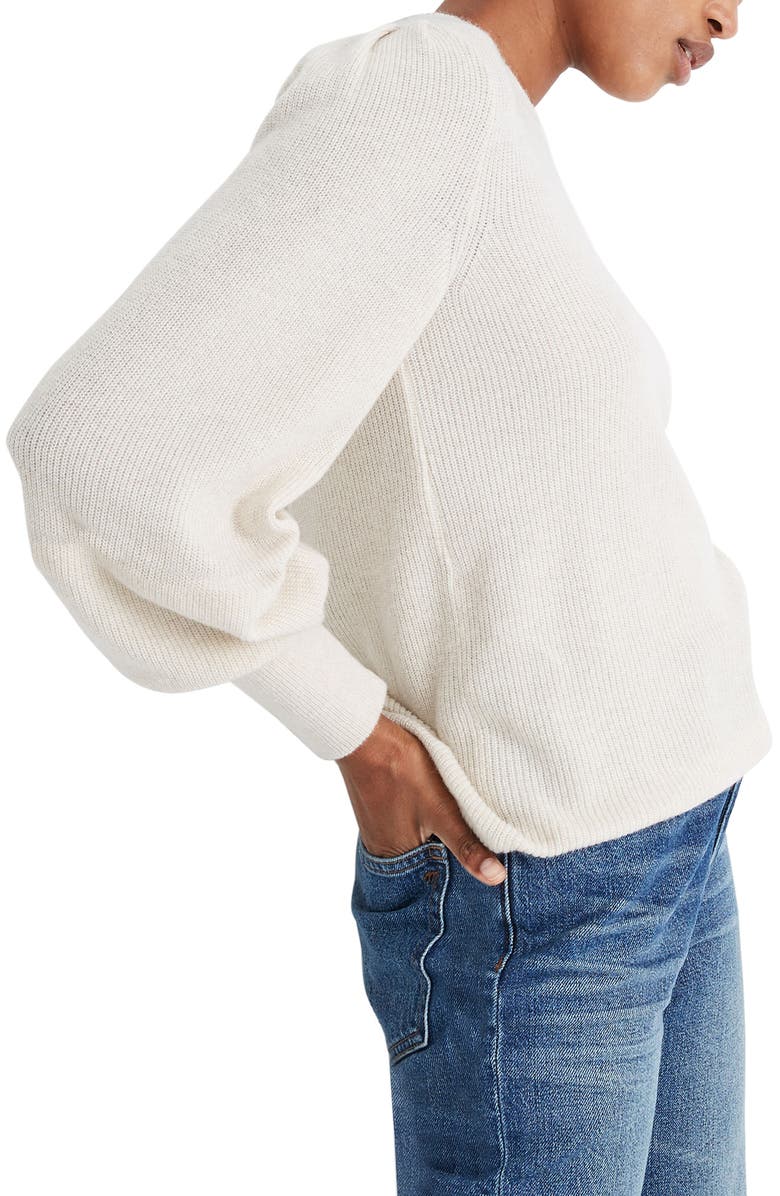 Madewell Baybrook Pullover Sweater, Alternate, color, 