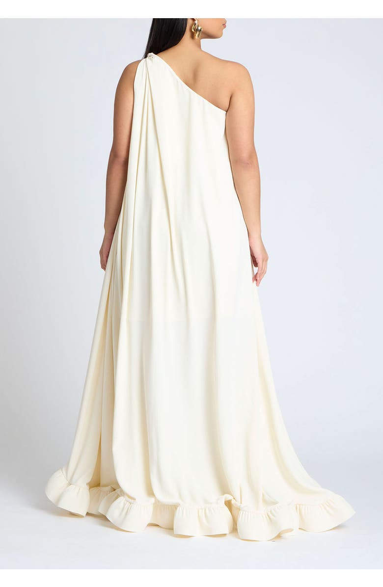 ELOQUII Dramatic Ruffle Gown, Alternate, color, Sugar Swizzle