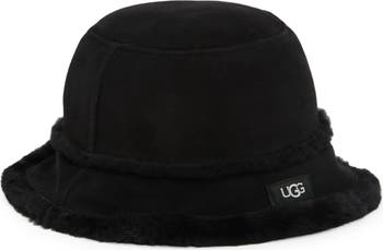 UGG® Genuine Shearling & Sheepskin Bucket Hat | Nordstromrack UGG® Genuine Shearling & Sheepskin Bucket Hat | Nordstromrack
