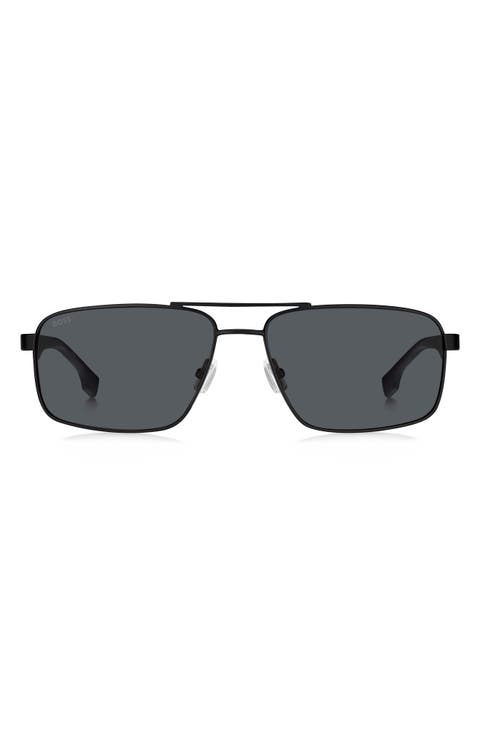 59mm Aviator Sunglasses
