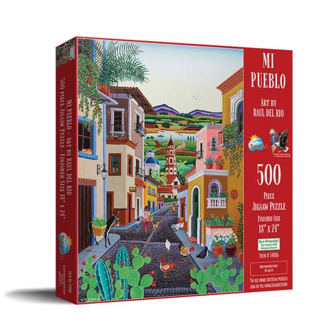 My Village 500 piece Jigsaw Puzzle for Adults