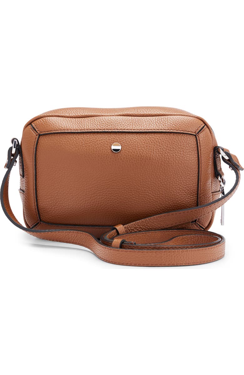 BOSS Ivy Leather Crossbody Bag, Alternate, color,