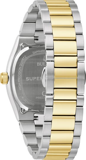 Super Seville Two-Tone Bracelet Watch, 37.5mm