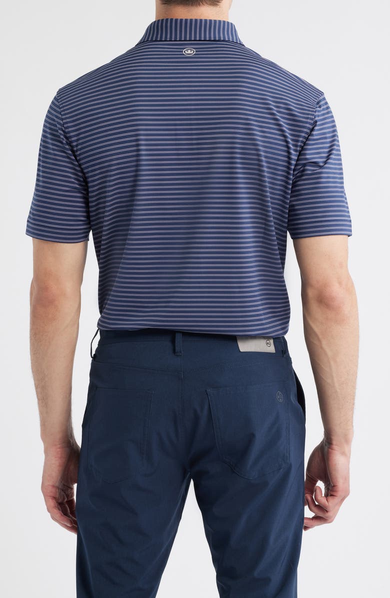 Peter Millar Eden Performance Jersey Polo, Alternate, color, Navy