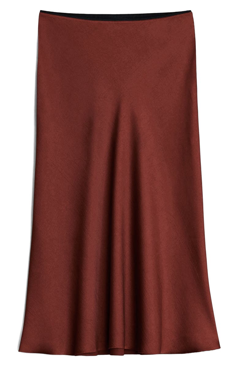 rag & bone Jaci Satin Skirt, Alternate, color,