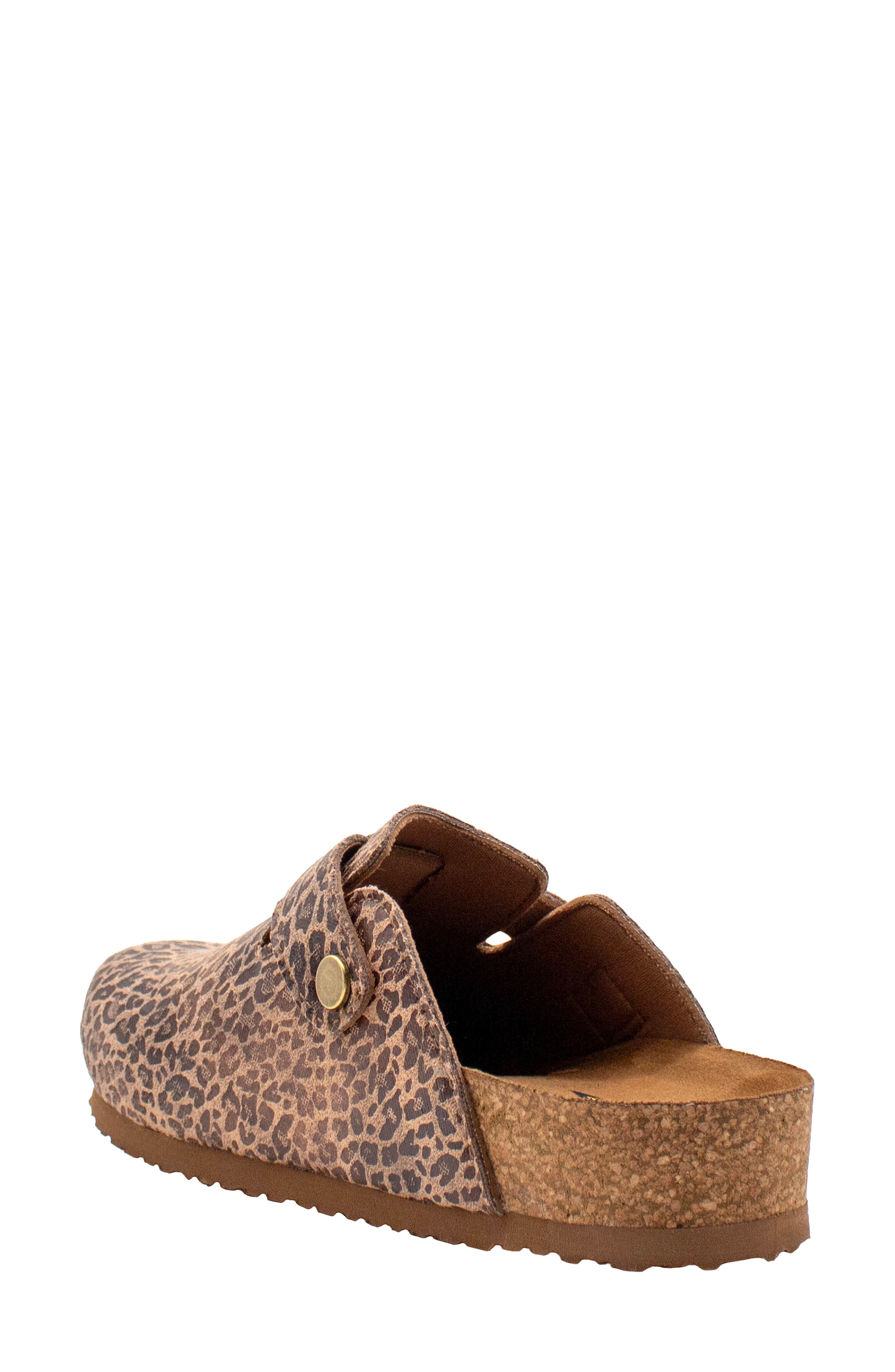 Volatile Pumpkin Clog, Alternate, color, Leopard