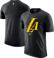 Nike Men's Nike  Black Los Angeles Lakers 2025/26 City Edition Remix Essential Logo T-Shirt