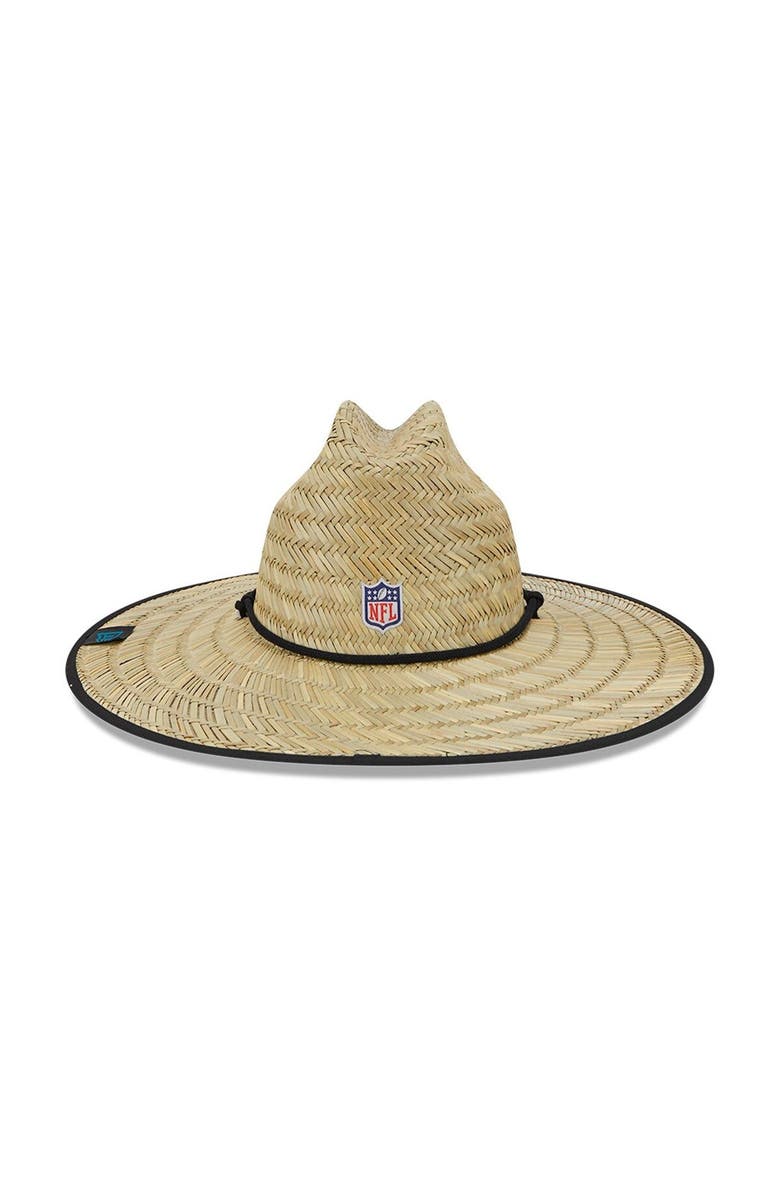 New Era Men's New Era Natural Jacksonville Jaguars NFL Training Camp Official Straw Lifeguard Hat, Alternate, color, Natural