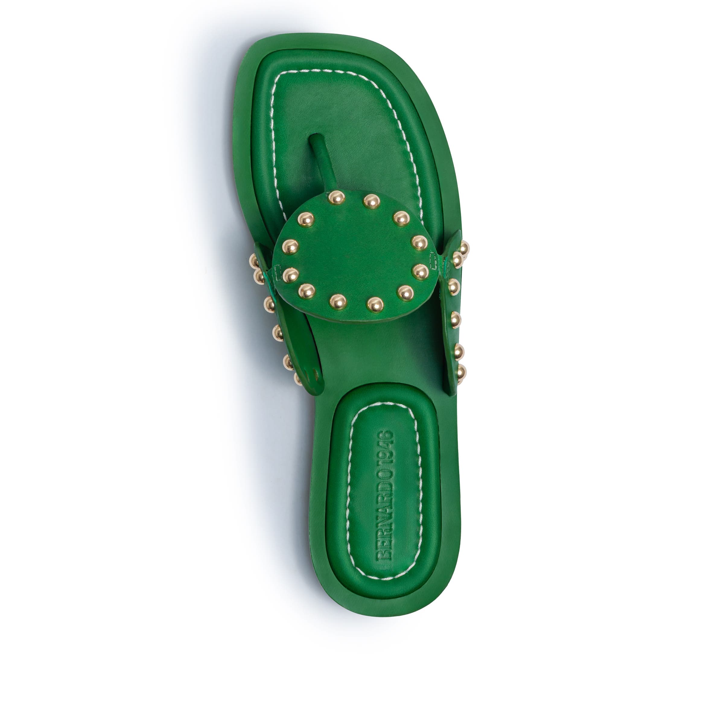 Bernardo 1946 Footwear Agartha Thong Sandal, Alternate, color, Green