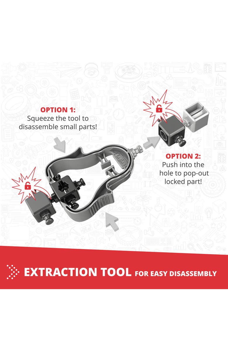 Engino Creative Builder 10 in 1 Multimodel Series Toy Vehicles Brick Set, Alternate, color, Multicolored