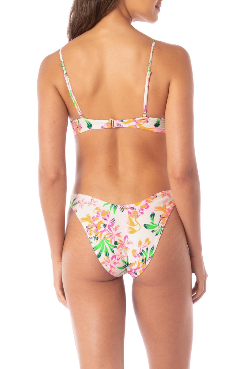 Maaji Irene Reversible Underwire Bikini Top, Alternate, color, Light Beige