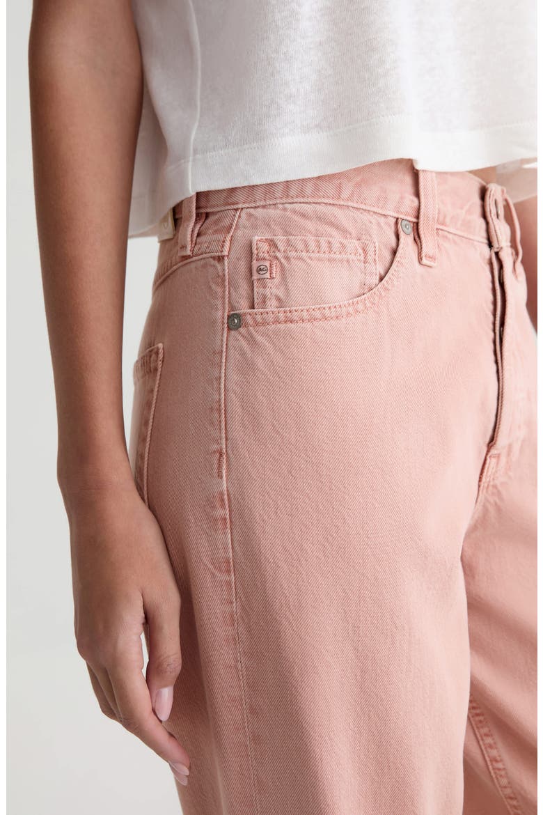Billie High Waist Straight Leg Jeans, Alternate, color, SULFUR SPARKLING ROSE