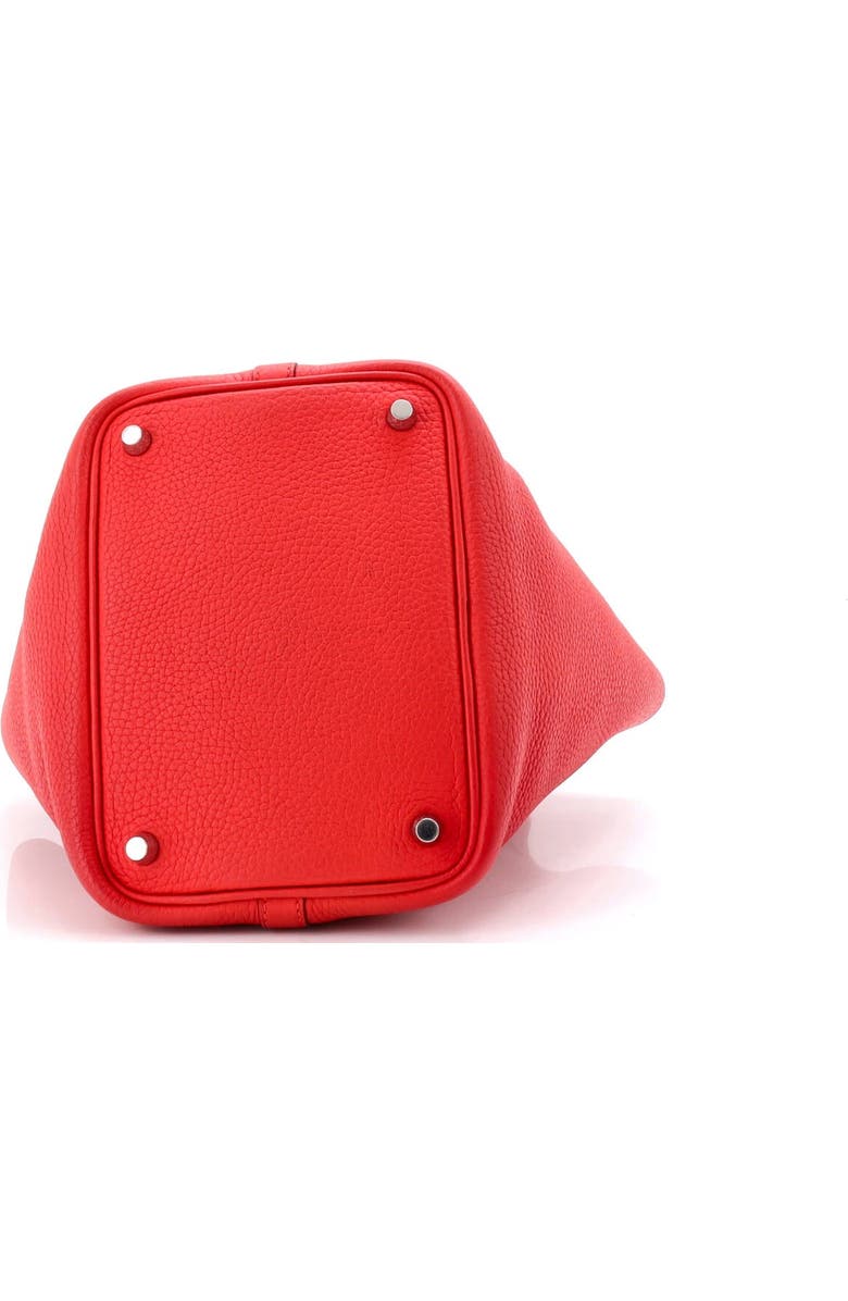 Pre-Owned Hermes Picotin Lock Bag Clemence PM, Alternate, color, Rouge Tomate