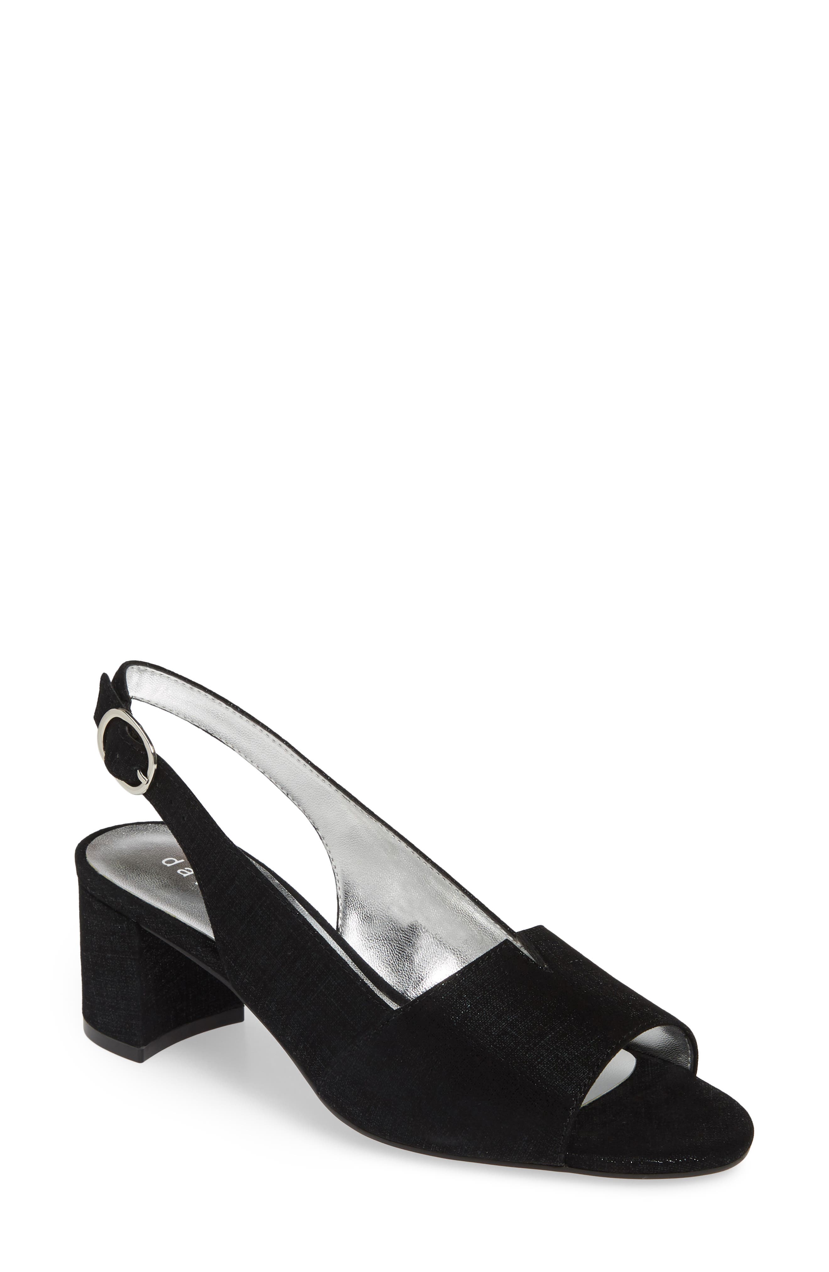 Rave Sandal, Main, color, BLACK SUEDE