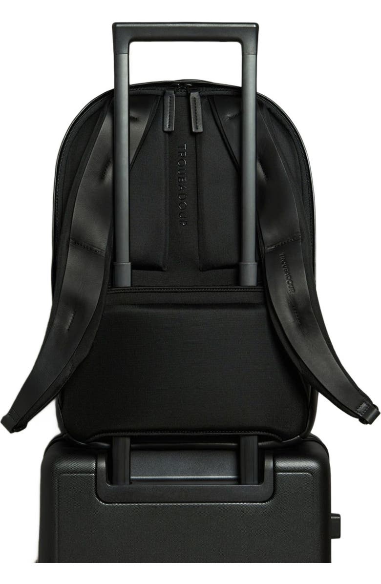 Troubadour Generation Leather Backpack, Alternate, color, Black