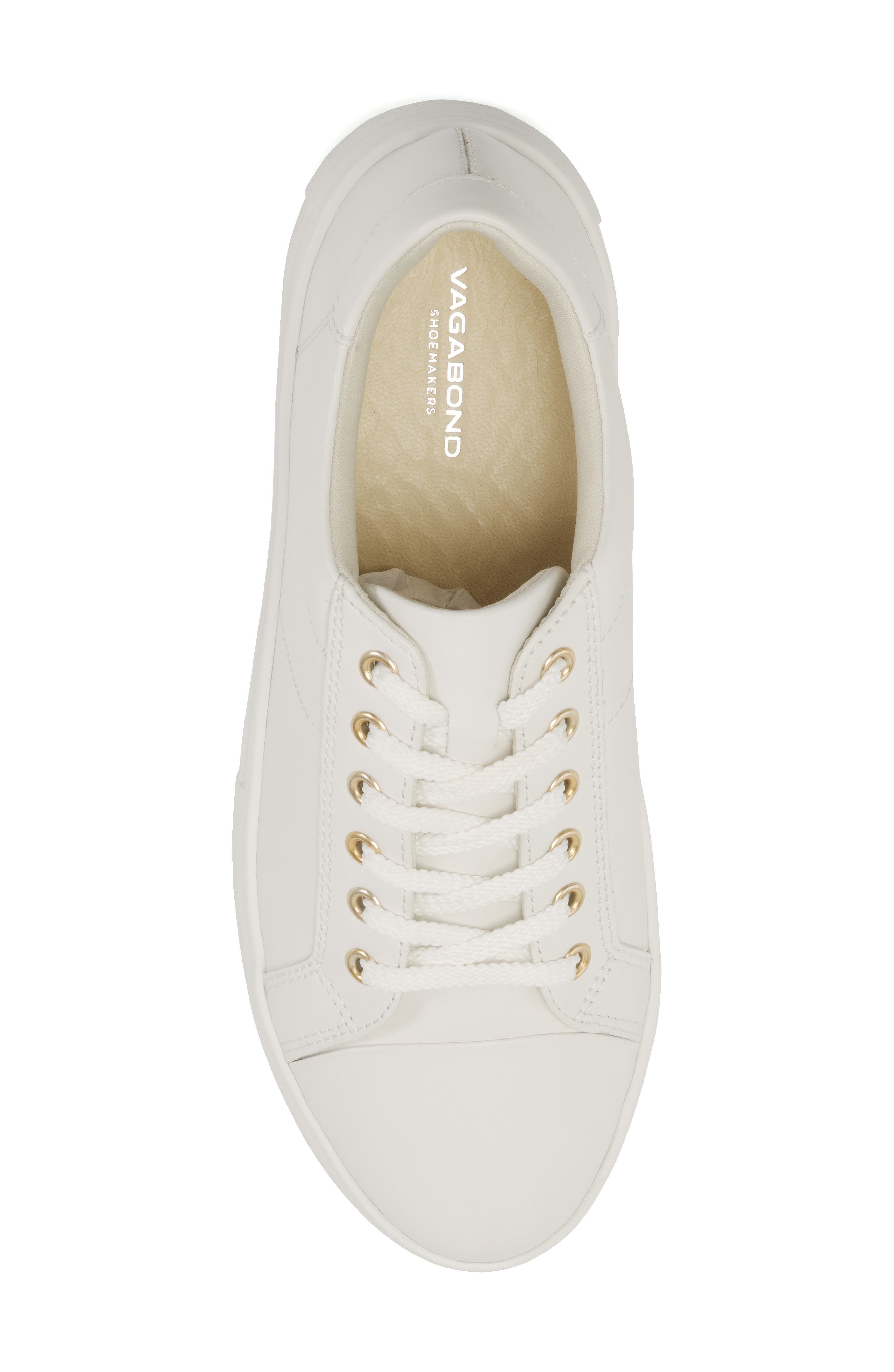 Vagabond Shoemakers Zoe Platform Sneaker, Alternate, color, White