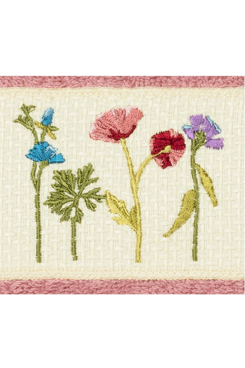 Serenity Embellished Washcloth - Set of 2 - Tea Rose, Alternate, color, TEA ROSE
