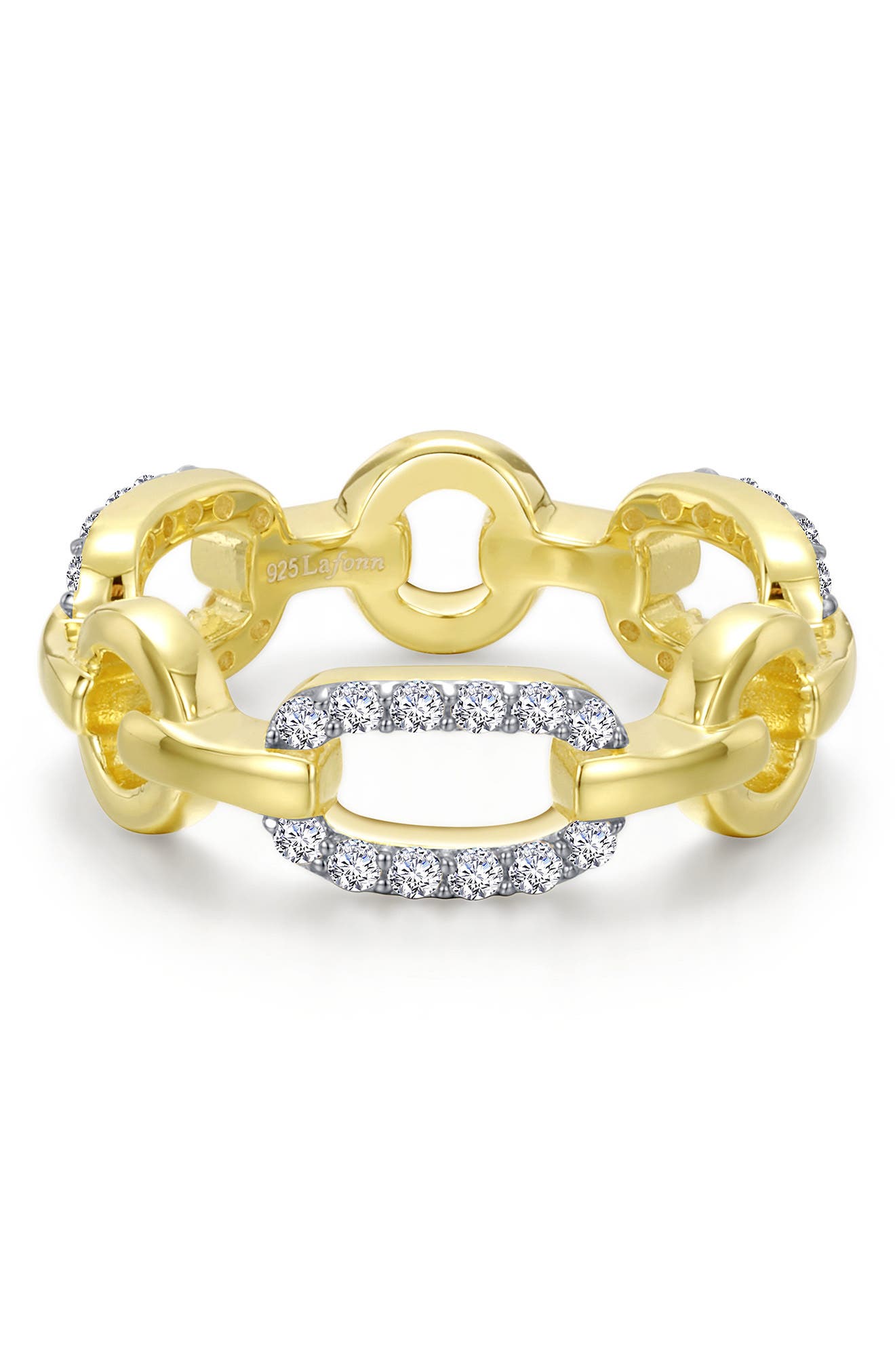 Simulated Diamond Chain Link Ring