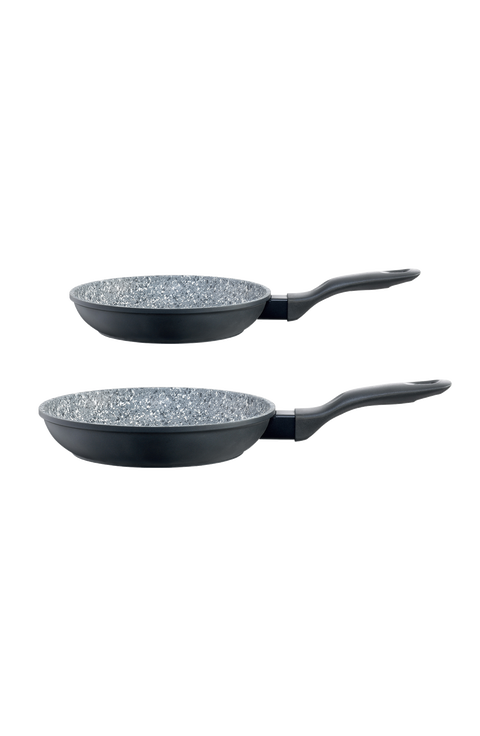 STONE X² Non Stick Frypan Twin Pack  26cm/10" & 30cm/12"