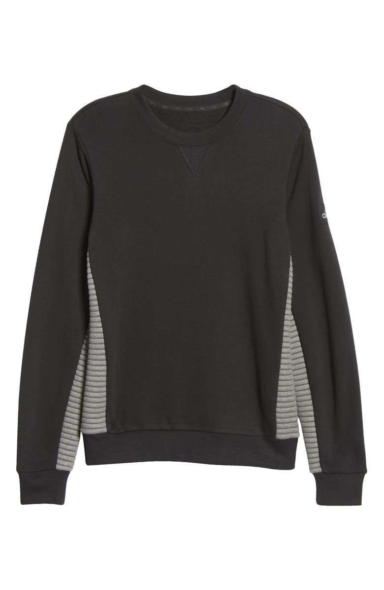 Alo Men's Ridge Crewneck Sweatshirt, Alternate, color, 