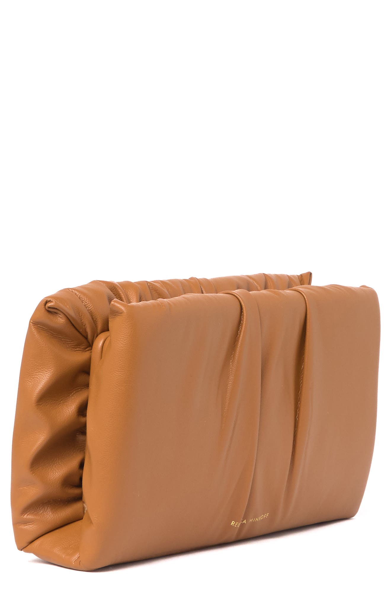 Rebecca Minkoff Ruched Frame Clutch, Alternate, color, 