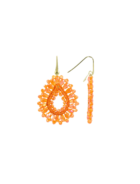 CE SI Drop Crystal Small - Lion Orange #01-G