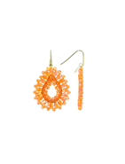 LOTT.gioielli CE SI Drop Crystal Small - Lion Orange #01-G
