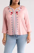 Forgotten Grace Embroidered Blouse