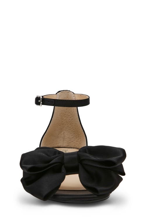 Betsey Johnson Kids' Lulu Ankle Strap Sandal In Black