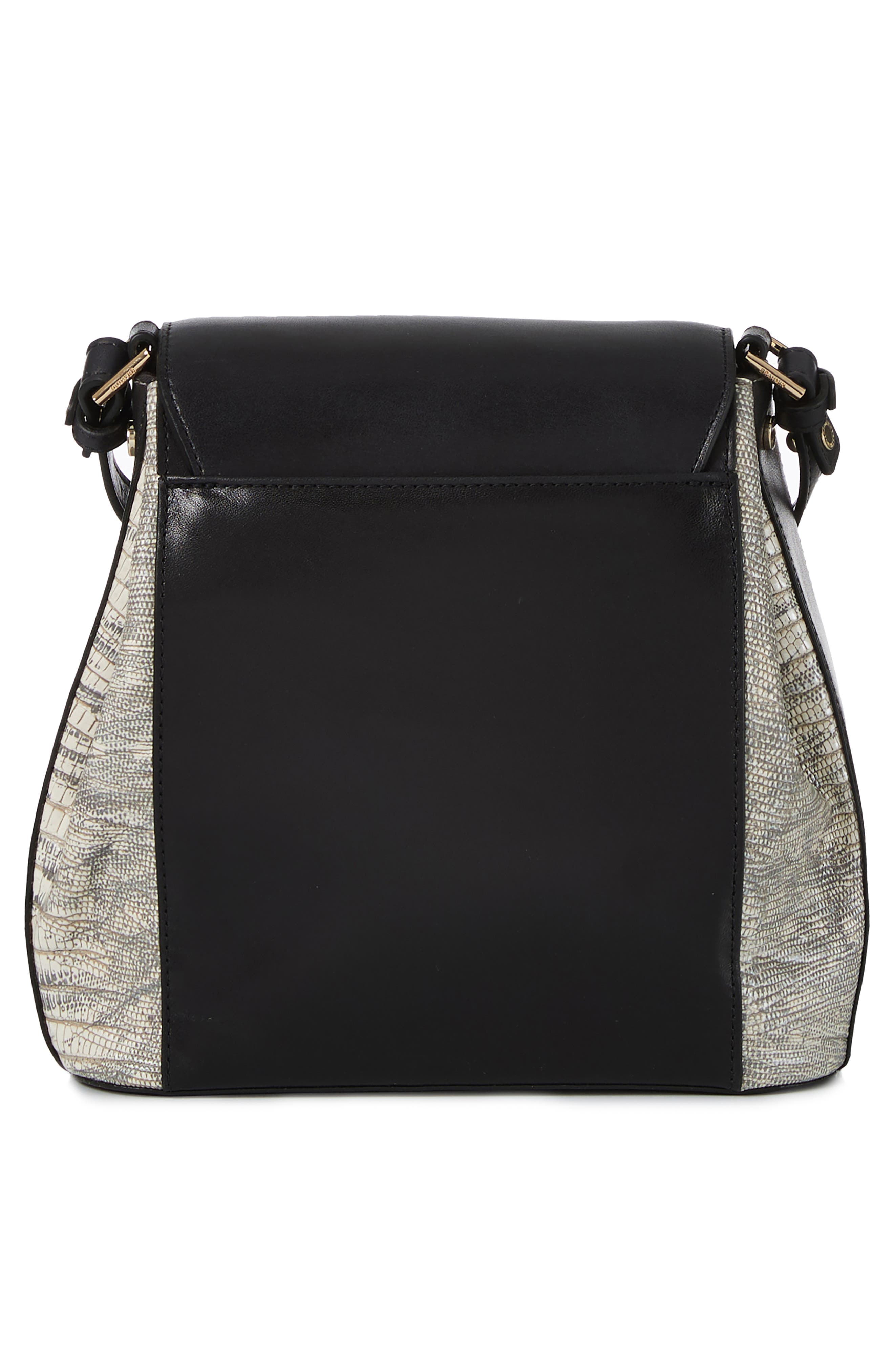 Brahmin Margo Croc Embossed Leather Crossbody Bag, Alternate, color, 