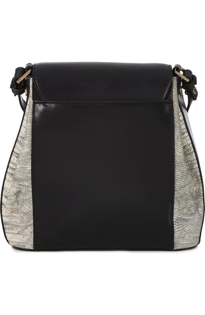 Brahmin Margo Croc Embossed Leather Crossbody Bag, Alternate, color,