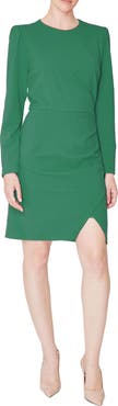 Julia Jordan Clip Dot Short Sleeve Dress
